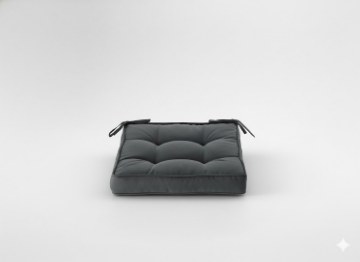 Chomik Подушка Для Стула 40 x 40 x 6 см, темно-серая, POD6662 - Home Club