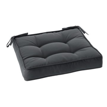 Chomik Подушка Для Стільця 40 x 40 x 6 См Темно-Сірий, POD6662 - Home Club