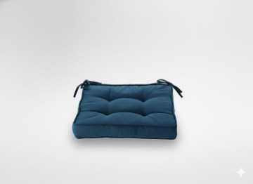 Chomik Подушка для стула 40 x 40 x 6 см, синяя, POD6679 - Home Club