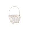 Chomik Плетений Кошик 20 x 20 x 12/30 См З Рукояткою - Білий, ILS02_8420 - Home Club, зображення 2