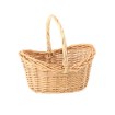 Chomik Плетений Кошик 24 x 17 x 11/21 См З Рукояткою - Натуральний, ILS03_8437 - Home Club, зображення 2