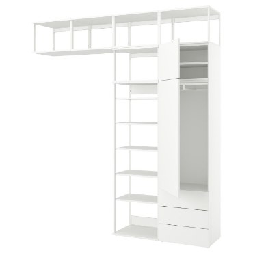 Полки в гардеробную IKEA - Home Club