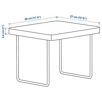 ИКЕА Подставка для подлокотника TRANERED, 106.090.02 - Home Club
