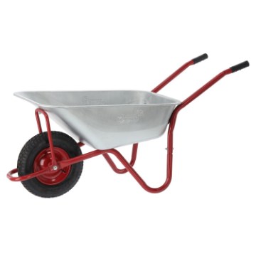 Garden Line Тачка - Вместимость 120 Л - Красная, HAT0640 - Home Club