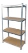 Chomik 4-ярусный стеллаж 180 × 90 × 40 см. Грузоподъёмность полки: 175 кг, GWI0605 - Home Club