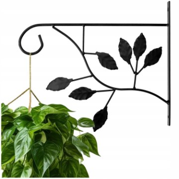 Garden Line Вішак Для Горщика 31 x 25 См, Чорний, PERG-N1893 - Home Club