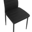 Kontrasto Черное мягкое кресло для столовой Mark2 Kt115, 6.05.15062 - Home Club, зображення 4