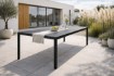 Kontrasto Садовый стол для террасы со столешницей из поливуда Allen-St 190x90, черный, Meb000067 - Home Club, зображення 5