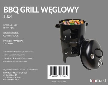 Kontrasto Bbq1004 — угольный гриль, 5.22.13969 - Home Club