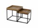 Kontrasto Sk122D Кофейные столики 50x50/42x42 Дуб Kkk, 6.06.15239 - Home Club