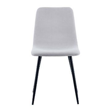 Kontrasto Мягкое кресло для столовой из велюра серого цвета Nova Kt110, 6.05.15451 - Home Club