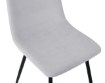 Kontrasto Мягкое кресло для столовой из велюра серого цвета Nova Kt110, 6.05.15451 - Home Club, зображення 5