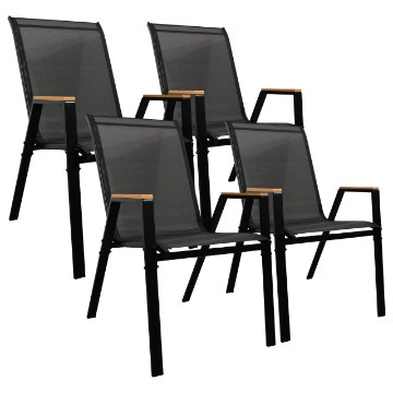 Kontrasto Стул Pola, чёрный, Kd, Meb000072 - Home Club