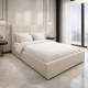 Kontrasto Lt102 Кровать Vertica 160x2x117, кремового цвета, Meb000406 - Home Club