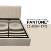 Kontrasto Lt102 Кровать Vertica 160x2x117, кремового цвета, Meb000406 - Home Club, изображение 7