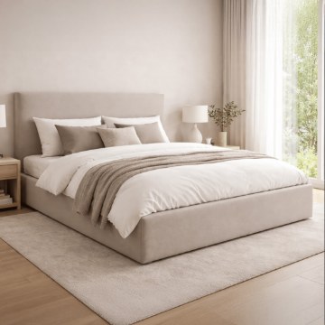 Kontrasto Lt101 Кровать Velio 160x2x115, цвет «таупе», Meb000395 - Home Club