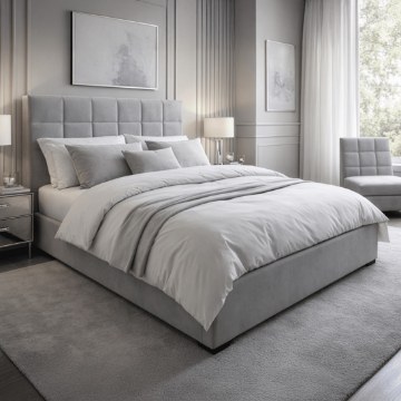 Kontrasto Lt104 Кровать Modulo 140x2x117, серая, Meb000426 - Home Club