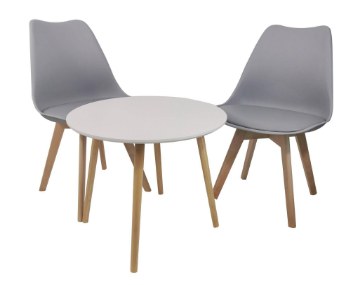 Kontrasto Круглый белый журнальный столик Sk111, 5.90.26037 - Home Club