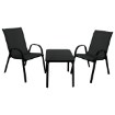 Kontrasto Садовый гарнитур Malaga, 2-х местный, черный, 5.05.13129 - Home Club