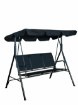 Kontrasto Садовая качель Split на 3 человека, черная, 5.17.13549 - Home Club, зображення 2
