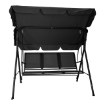 Kontrasto Садовая качель Split на 3 человека, черная, 5.17.13549 - Home Club, зображення 7