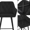 Kontrasto H202 Стул Julia 3 Vel, чёрный, 6.05 94433 - Home Club, зображення 6