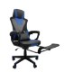 Kontrasto Kg100 ігрове крісло Чорне/Синє + P, 5.90.20221 - Home Club