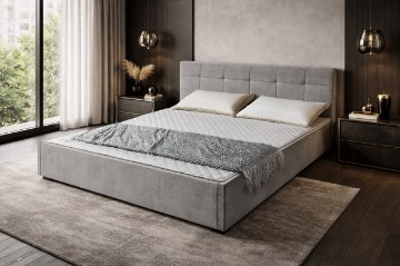 Kontrasto Lt104 Кровать Modulo 160x2x81, серая, Meb000429 - Home Club