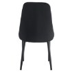 Kontrasto Черное велюровое мягкое кресло для столовой Eva2 Kt200, 5.90.15000 - Home Club, зображення 4