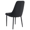 Kontrasto Черное велюровое мягкое кресло для столовой Eva2 Kt200, 5.90.15000 - Home Club, зображення 5
