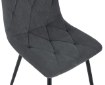 Kontrasto Мягкое кресло для столовой из велюра тёмно-серого цвета Nova Kt111, 6.05.15499 - Home Club, зображення 3