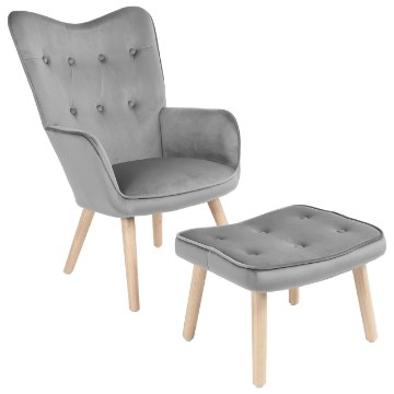 Kontrasto Fk102P Кресло Arne-P, размер S, серый, 5.01.87107 - Home Club