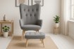 Kontrasto Fk102P Кресло Arne-P, размер S, серый, 5.01.87107 - Home Club, зображення 7