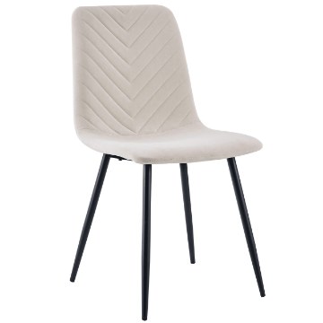 Kontrasto Мягкое кресло для столовой из велюра бежевого цвета Nova Kt113, 6.05.15550 - Home Club