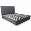 Kontrasto Lt101 Кровать Velio 160x2x115 см, серая, Meb000600 - Home Club, изображение 5