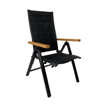Kontrasto Стілець Madera 60,5/47x69x106 см, чорний, 5.90.21315 - Home Club