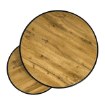 Kontrasto Круглый журнальный столик, 2 шт., дуб Sk114D, 70x47/50x39 см, 6.06.14683 - Home Club, зображення 4