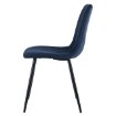 Kontrasto Мягкое кресло для столовой из велюра темно-синего цвета Nova Kt112, 6.05.15543 - Home Club, зображення 3