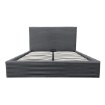 Kontrasto Lt100 Кровать Cordo 140x2x115, серая, Meb000378 - Home Club, изображение 4