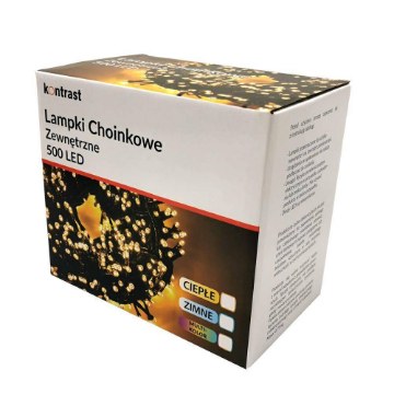 Kontrasto Наружные гирлянды для елки, 500 светодиодов, холодный свет, 7.02.28167 - Home Club