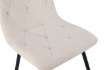 Kontrasto Бежевое велюровое мягкое кресло для столовой Nova Kt111, 6.05.15475 - Home Club, зображення 9