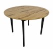 Kontrasto Sj203D Стол Emma Plus, диаметр 100 см, глубина 75 см, D17, 6.04.14195 - Home Club