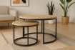 Kontrasto Круглые журнальные столики, 2 шт., Sonoma Sk106S, диаметр 70 см и 50 см, 6.06.28195 - Home Club, зображення 10