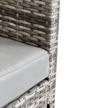 Kontrasto Набор садовой мебели Como, 4 предмета, цвет Taupe, 5.90.13143 - Home Club