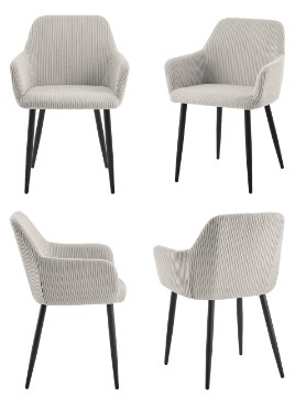 Kontrasto Kt206 Стул Lotta Sztr, цвет «таупе», 5.90 90282 - Home Club