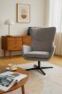 Kontrasto Fo100 Кресло Martin, серый цвет, 5.01.83932 - Home Club, изображение 7