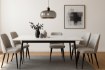 Kontrasto Обеденный стол бежевого цвета Satuario 140x80x75, 6.06.26093 - Home Club, зображення 5