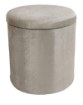 Kontrasto Велюровая пуфик с ящиком для хранения, бежевого цвета, Plaza, 36x36 см, 6.01.27666 - Home Club
