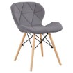Kontrasto Стул Zoe 2, серый, 6.05.93474 - Home Club