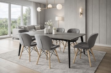 Kontrasto Стул Zoe 2, серый, 6.05.93474 - Home Club